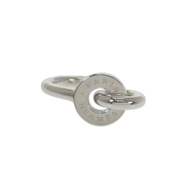 エルメス HERMES セリエ 13号 リング シルバー925 シルバー シルバー金具 #53 レディース メンズ【中古】【Aランク】
