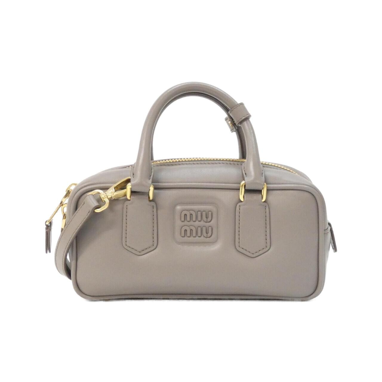 ミュウ ミュウ Miu Miu ボー バッグ ミディアム ショルダーバッグ バッグ レザー レディース ブラウン系 5BB172 【中古】 ミュウ ミュウ Miu Miu ボー バッグ ミディアム ショルダーバッグ