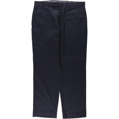 古着 00年代~ カルバンクライン Calvin klein ストライプ柄 スラックスパンツ カナダ製 メンズw34相当/eaa622110