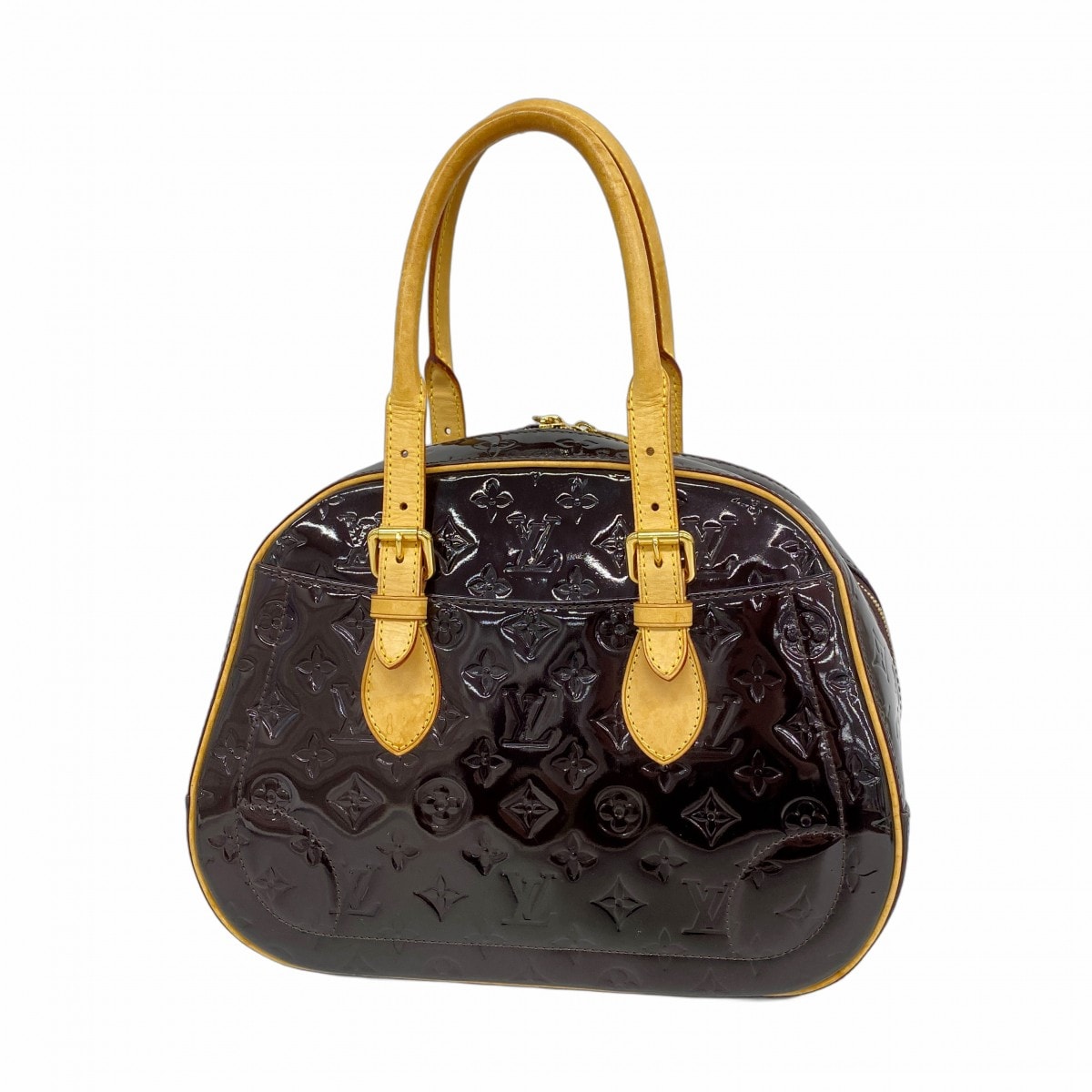 【6dc2646】ルイヴィトン ハンドバッグ ヴェルニ サミットドライブ M93516 アマラント【中古】レディース