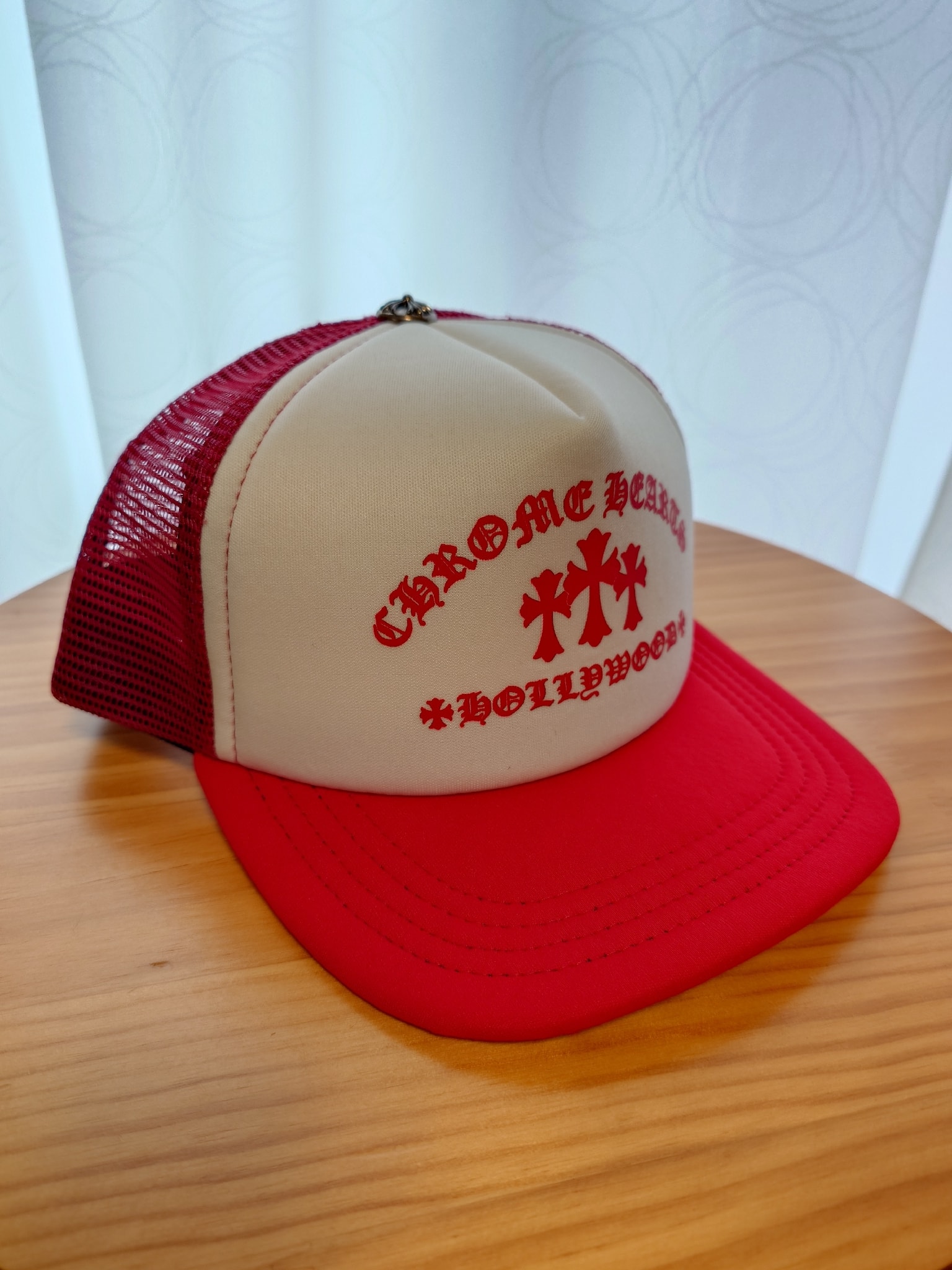 Chrome Hearts King Taco Tracker Cap "Red White"