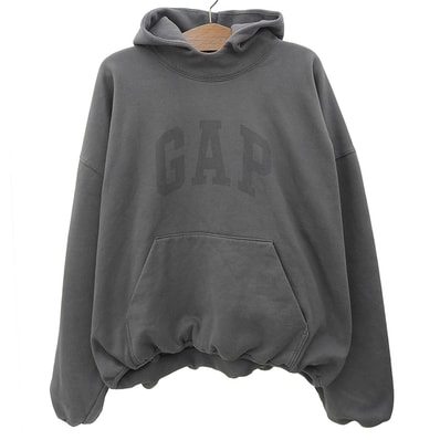 イージー バックプリント DOVE HOODIE トップス メンズ ウォッシュドブラック M M