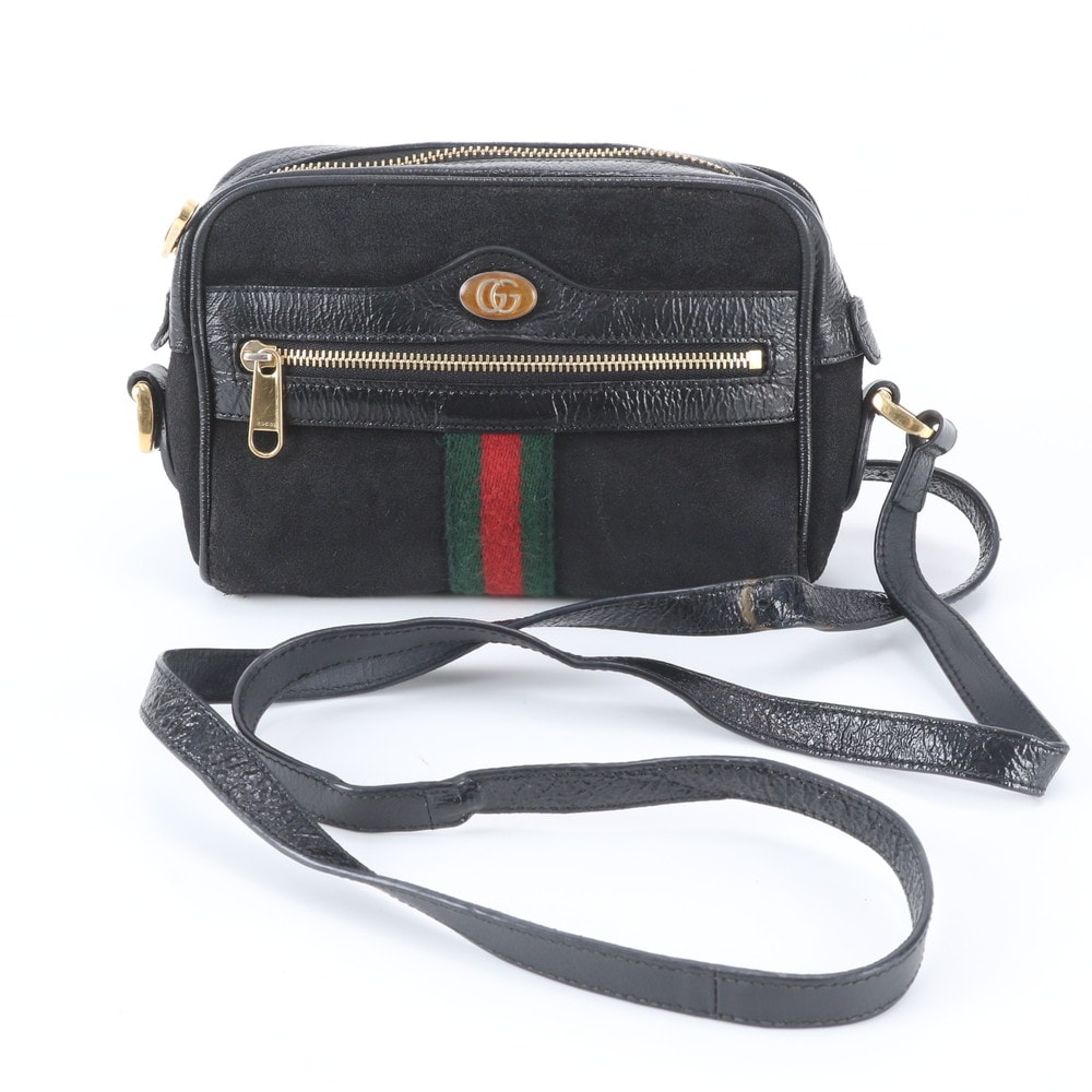 ■美品 グッチ シェリー ライン 573321 ショルダーバッグ レザー