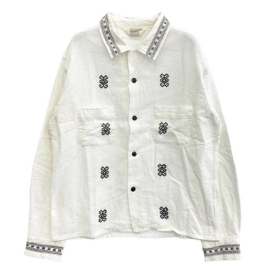 TENDERLOIN テンダーロイン 長袖シャツ T-BAJA SHT L/S バハ シャツ 長袖 ホワイト系 XS【中古】