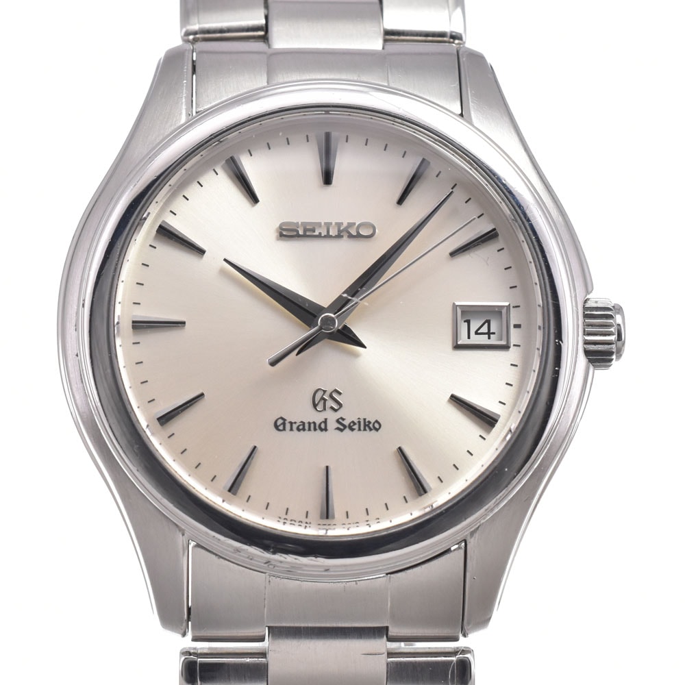 セイコー SEIKO 9F62-0A10/SBGX005 グランドセイコー デイト シルバー クォーツ メンズ 腕時計 M#150891