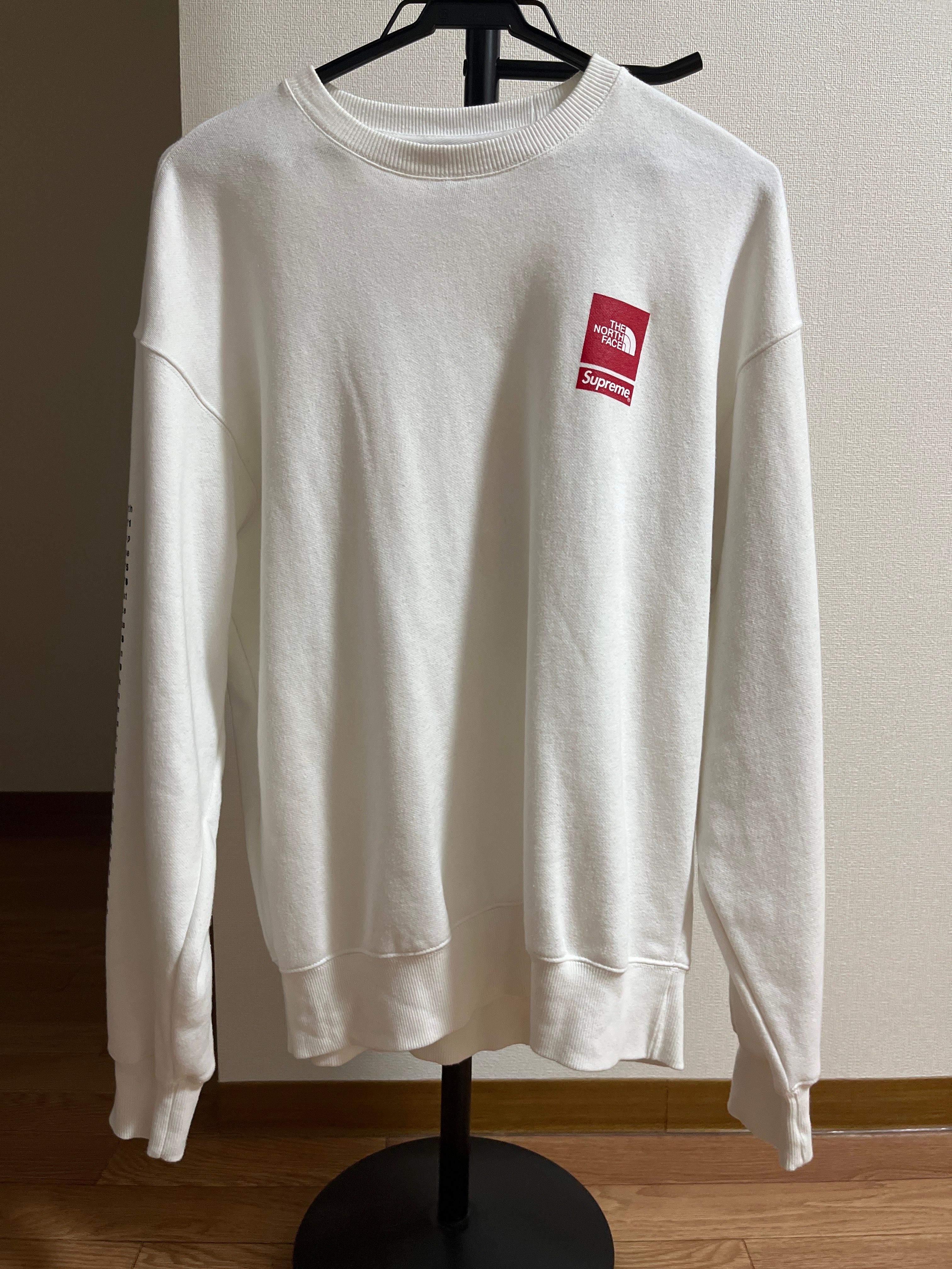 Supreme x The North Face Crewneck "White"