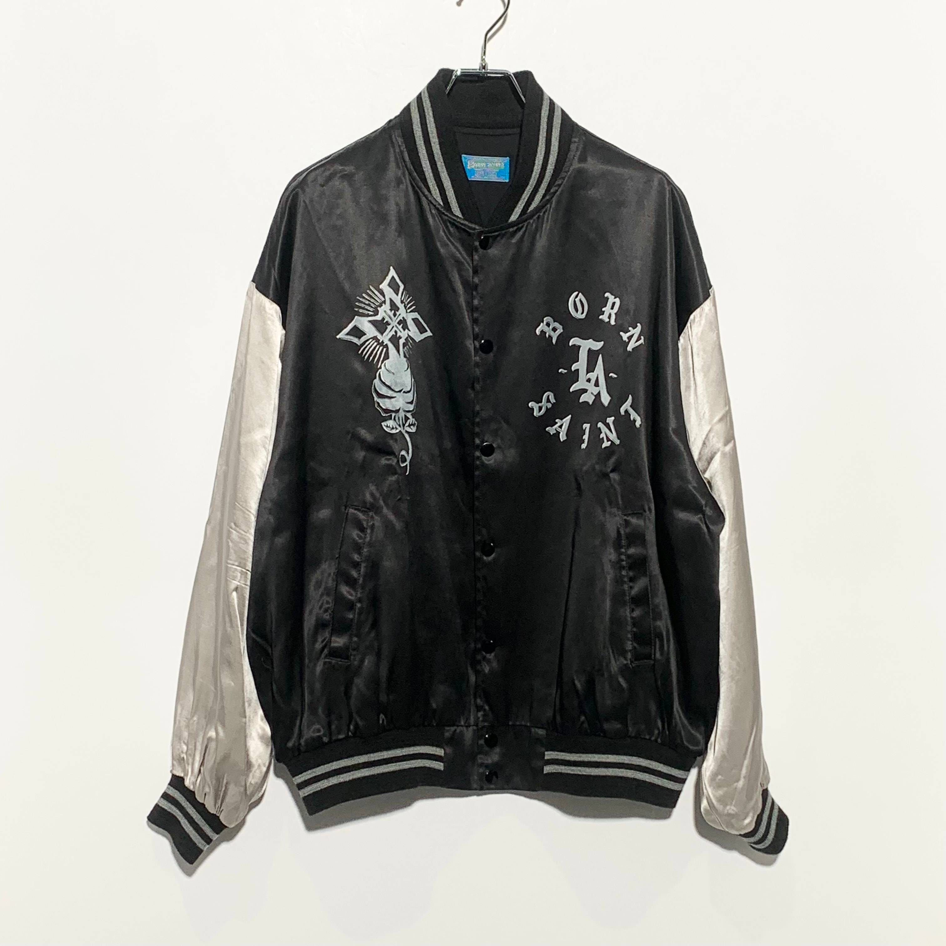 Saint Mxxxxxx x Born x Raised 24SS Born Saint Blouson "Black Gray"