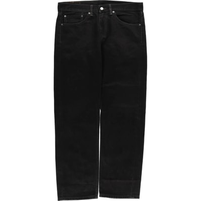 古着 リーバイス Levi's 505 ブラックデニム テーパードデニムパンツ メンズw36相当/eaa482959