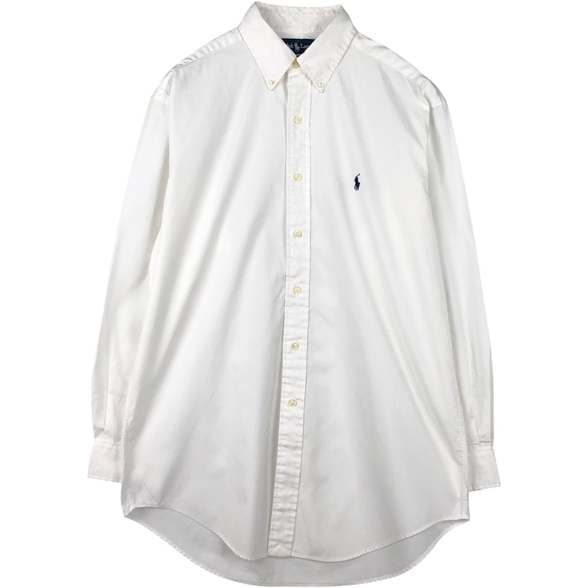 古着 ラルフローレン Ralph Lauren YARMOUTH 長袖 ボタンダウンシャツ メンズM相当/eaa662924