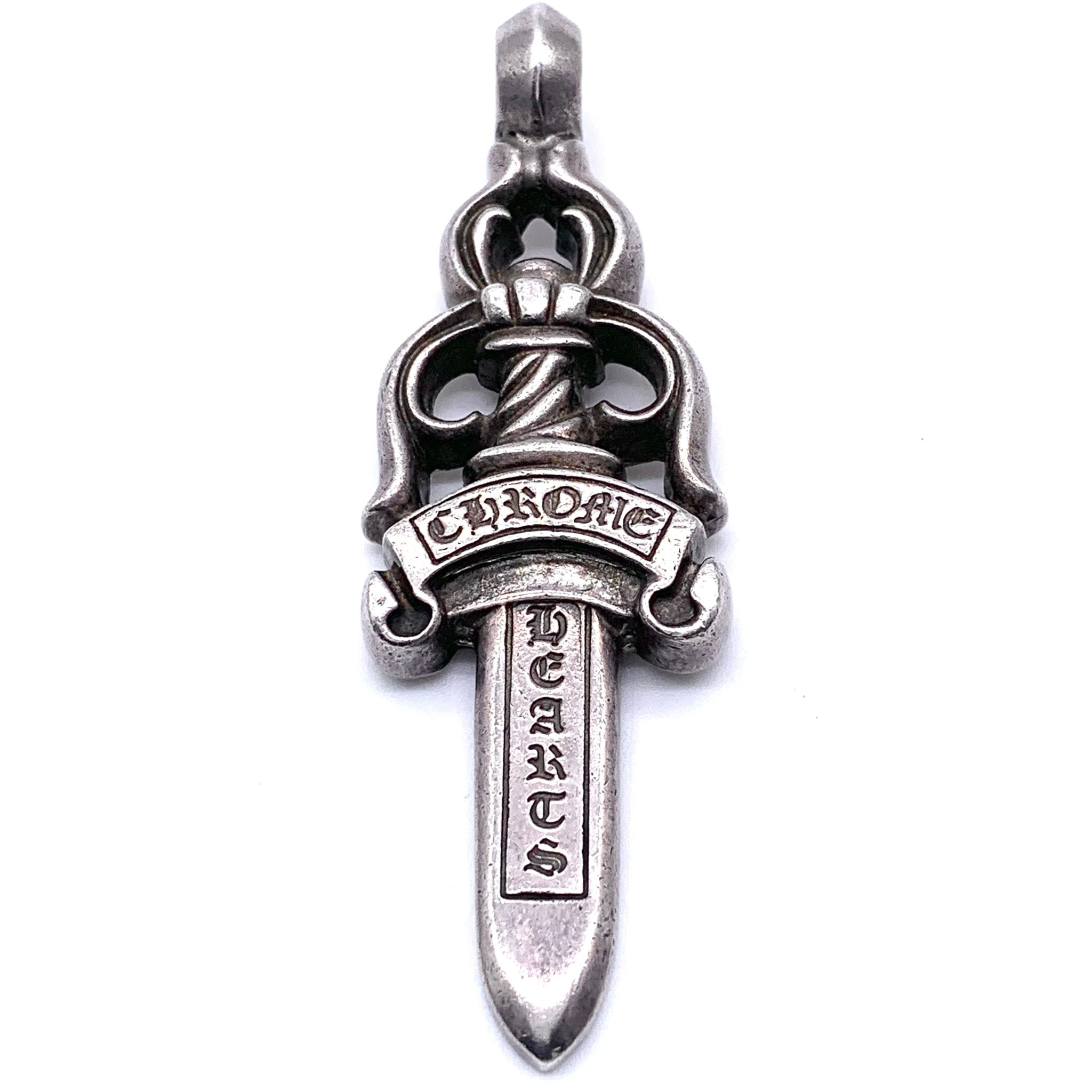 Chrome Hearts Large Dagger Pendant "Silver"