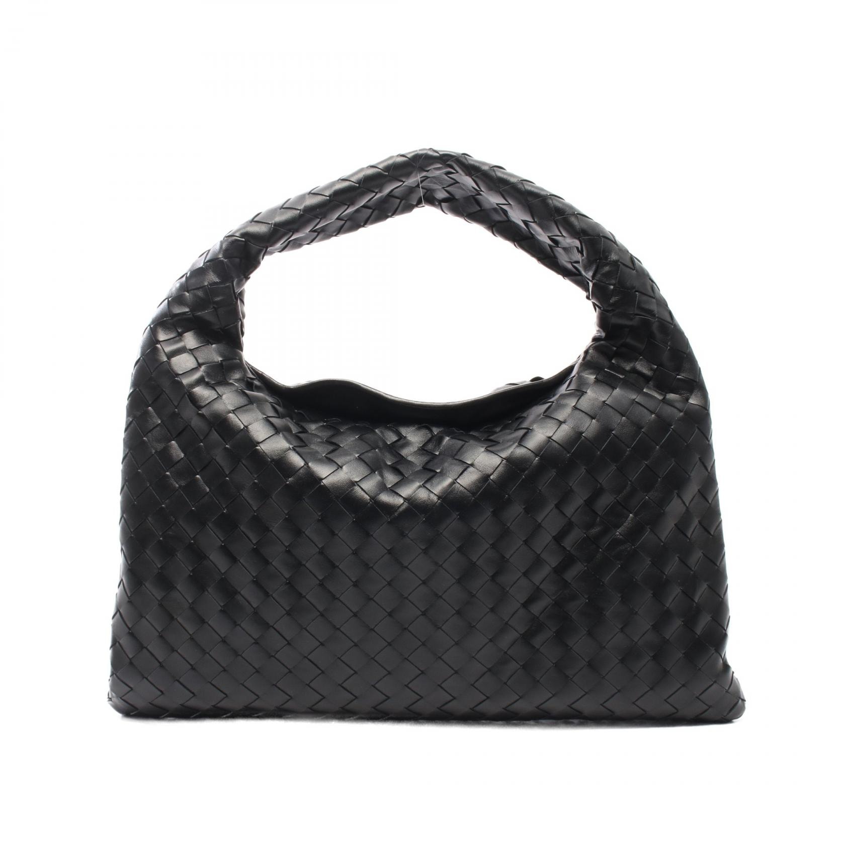 ボッテガヴェネタ BOTTEGA VENETA HOP ホップ イントレチャート ハンドバッグ バッグ レザー レディース ブラック系 796262V3IV11019 【新品】