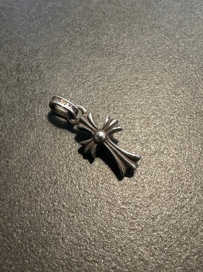 Chrome Hearts CH Cross Baby Fat Charm "Silver"