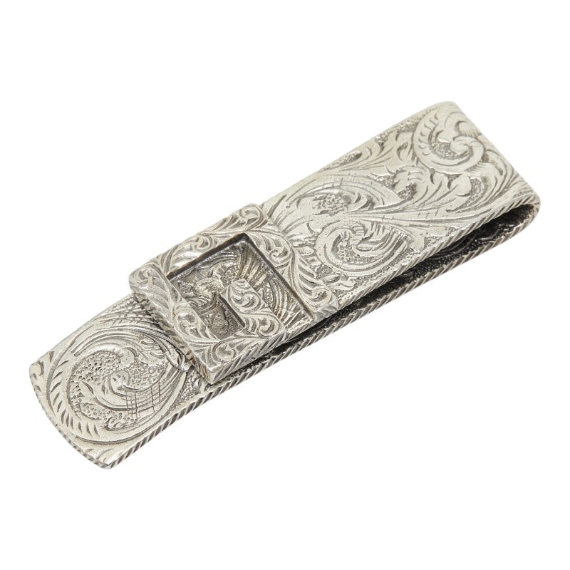 グッチ Gロゴ マネークリップ ビルクリップ SV925 シルバー レディース GUCCI 【中古】