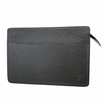 【6ge6486-k】ルイヴィトン クラッチバッグ エピ ポシェットオム M52522 ノワール【中古】メンズ