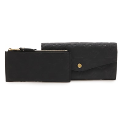 ルイ・ヴィトンポルトフォイユ・キュリーズ モノグラムアンプラント