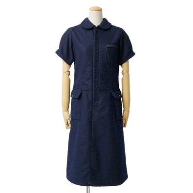 ■美品■COMME des GARCONS COMME des GARCONS コムデギャルソン コムデギャルソン コムコム ワンピース サイズSS AD2007 縮絨 半袖 ブランド古着【中古】20260723/RB0218