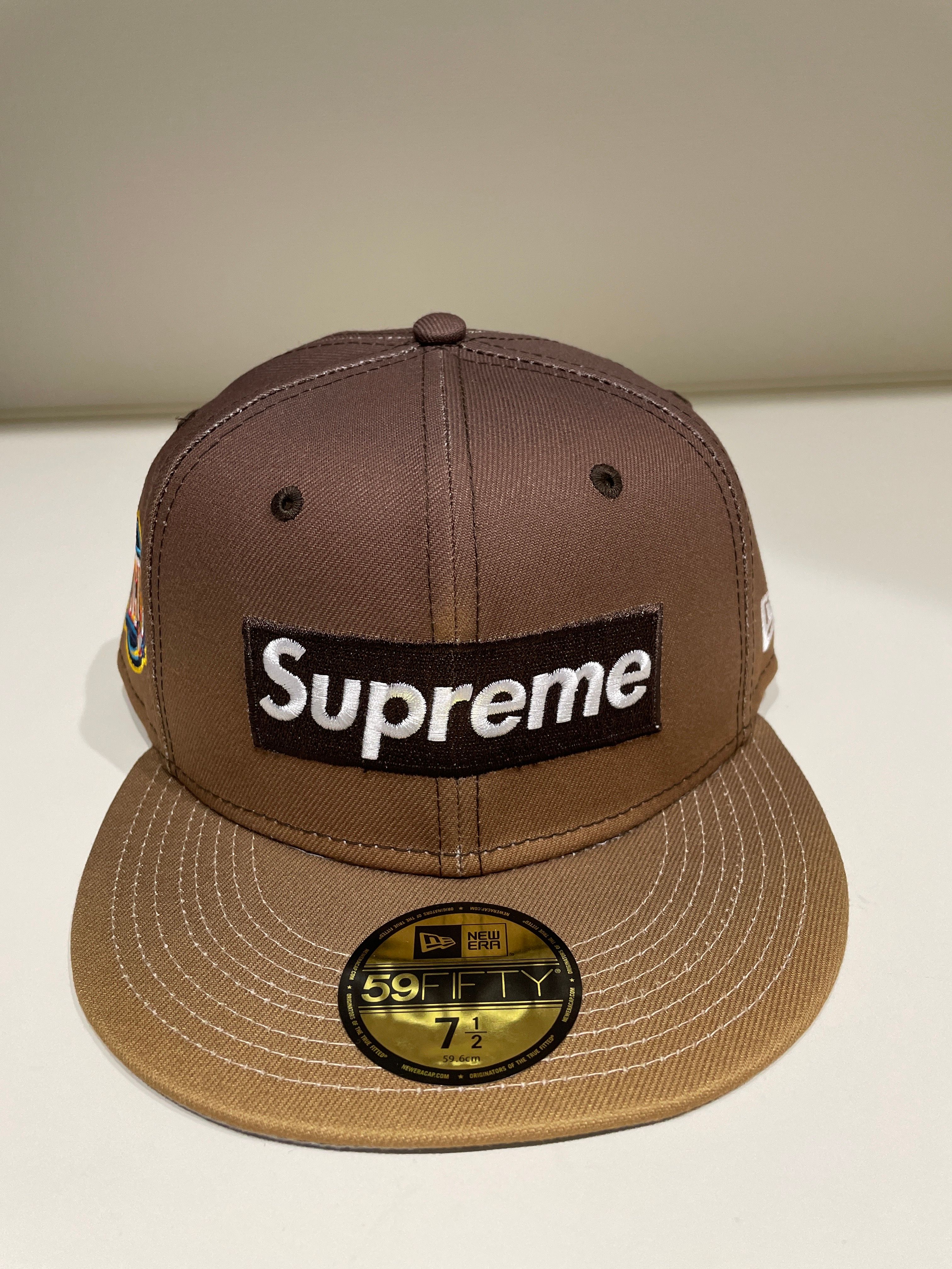 Supreme Gradient Box Logo New Era "Brown"