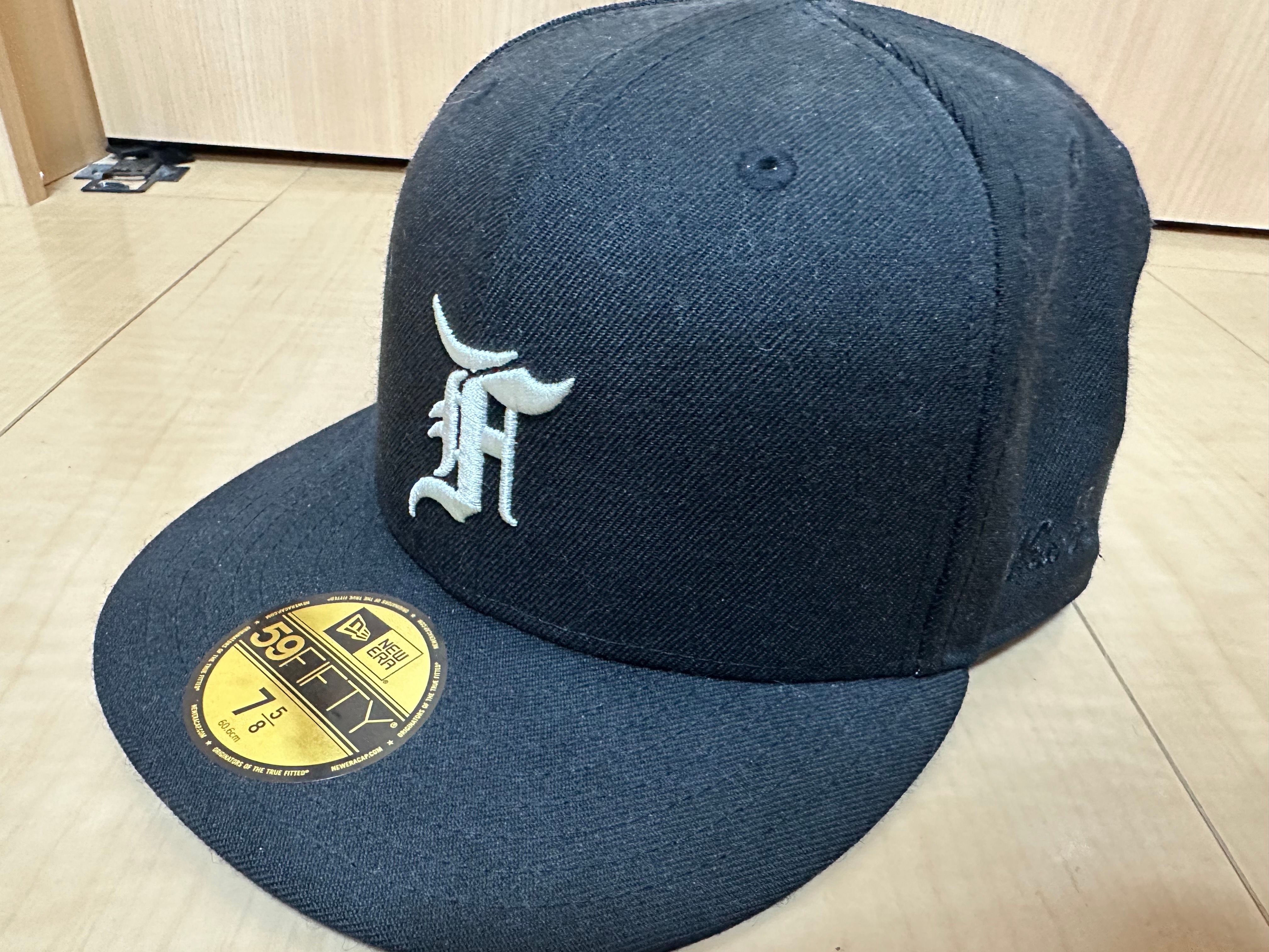 NEW ERA FEAR OF GOD ESSENTIALS 59FIFTY F LOGO Under Visor "Black"