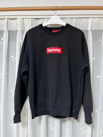 Supreme Box Logo Crewneck "Black" (22FW)