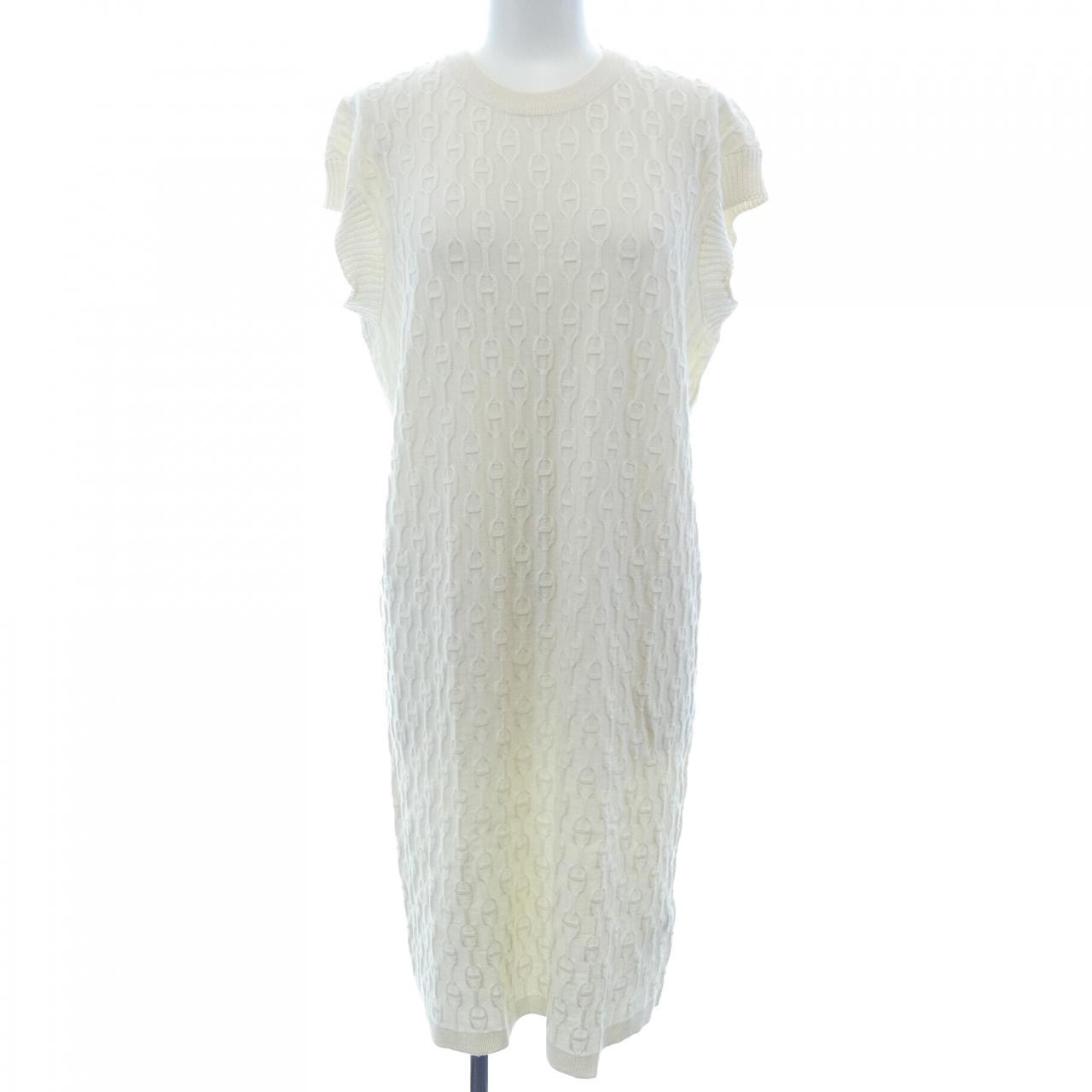 エルメス HERMES シェーヌダンクル *06-7701 ワンピース