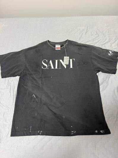 SAINT Mxxxxxx SS T-Shirt Saint 666 "Black"