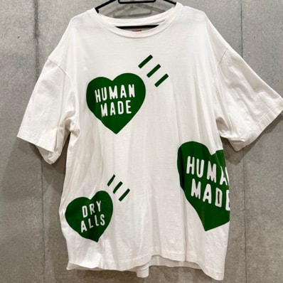 HUMAN MADE BIG HEART T-SHIRT "Green"