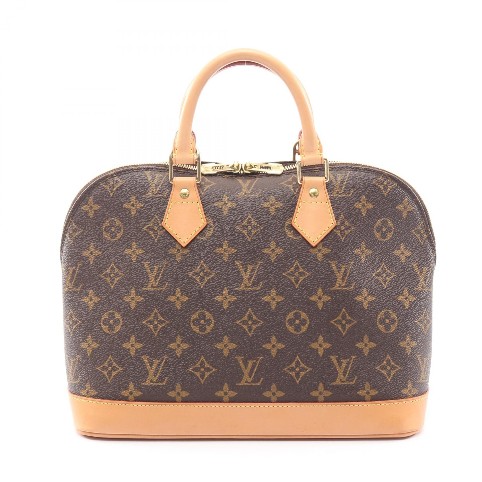 ルイ・ヴィトン LOUIS VUITTON アルマPM ハンドバッグ バッグ PVCコーティングキャンバス レザー モノグラム レディース ブラウン系 M51130 【中古】