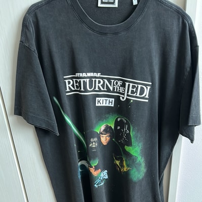Kith x STAR WARS Luke Poster Vintage Tee "Black"
