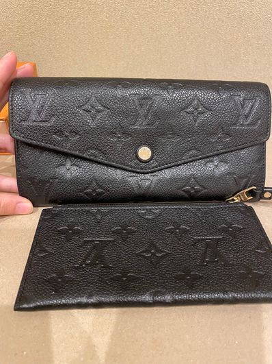Louis Vuitton Monogram Empreinte Portefeuille Curieux "Infini"