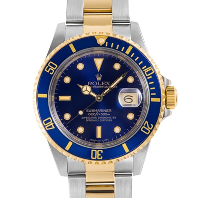 ROLEX ロレックス サブマリーナデイト 16613 E番 Tritium SS/YG【中古】