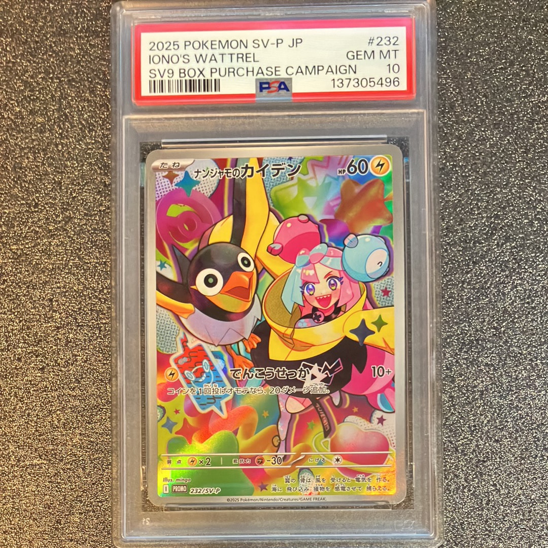 ナンジャモのカイデン P [SV-P 232](プロモーションカード「拡張パック バトルパートナーズ Box購入キャンペーン」)