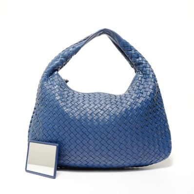 ボッテガヴェネタ BOTTEGAVENETA イントレチャート ホーボー ショルダーバッグ【中古】