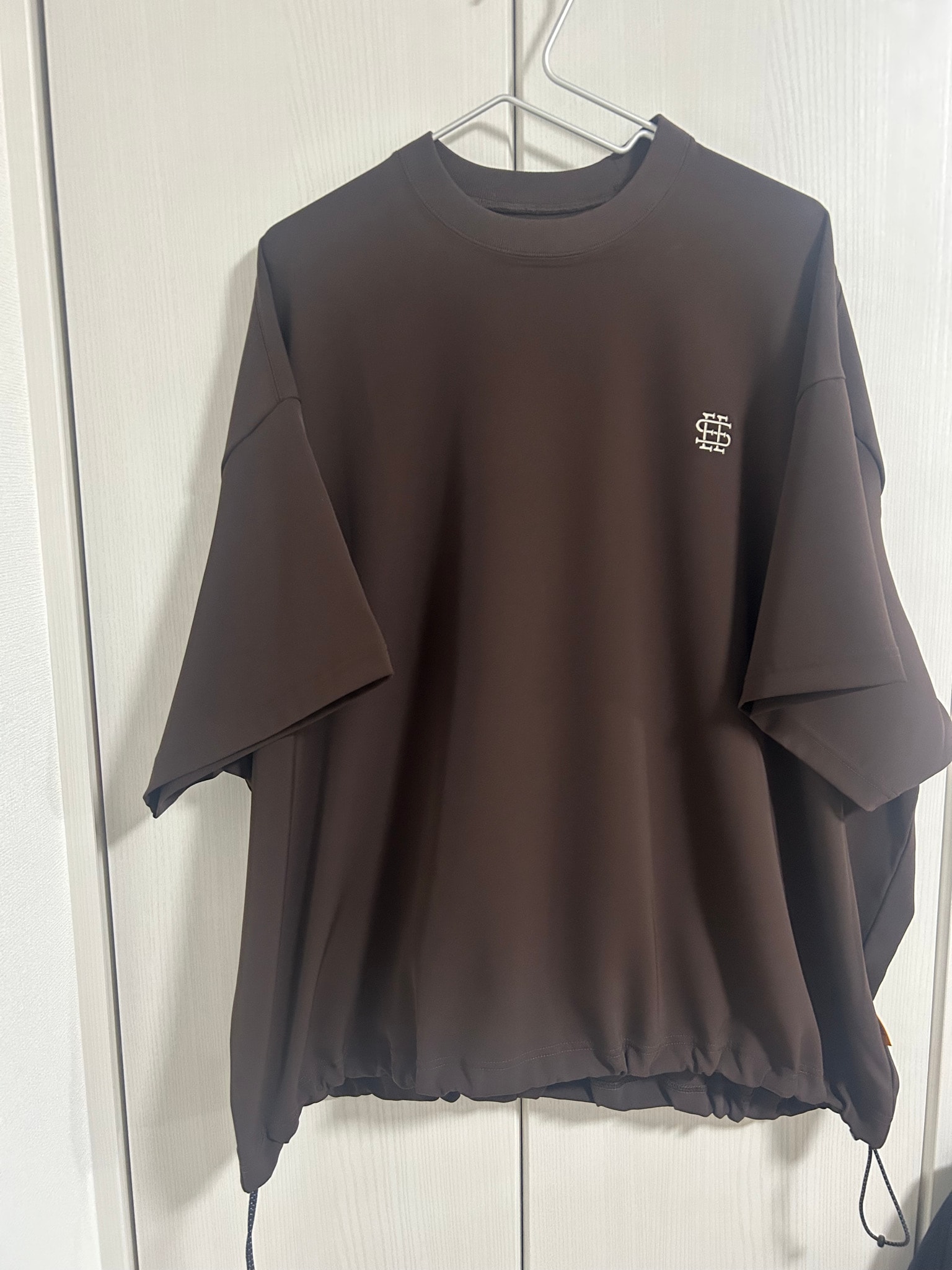 SEE SEE Super Big SS Tee W/D "Brown"