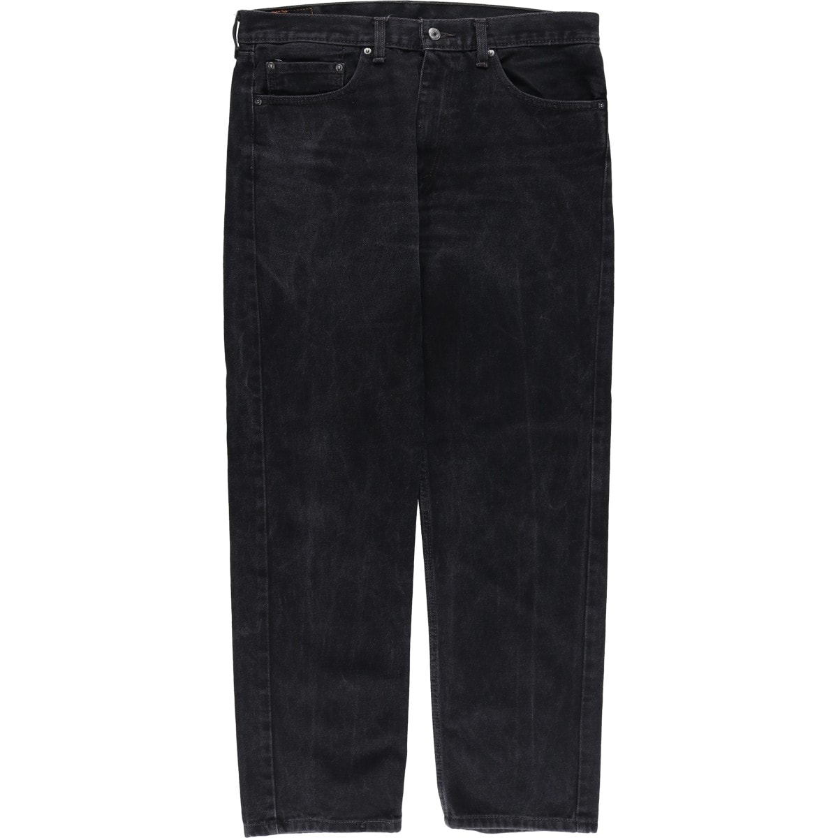 古着 リーバイス Levi's 505 ブラックデニム テーパードデニムパンツ メンズw36相当/eaa614660