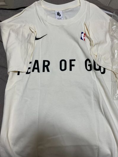 FEAR OF GOD / Nike Warm Up T-Shirt "Sail"