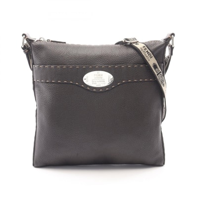 フェンディ FENDI セレリア ショルダーバッグ バッグ レザー レディース ブラウン系 8BT109 【中古】