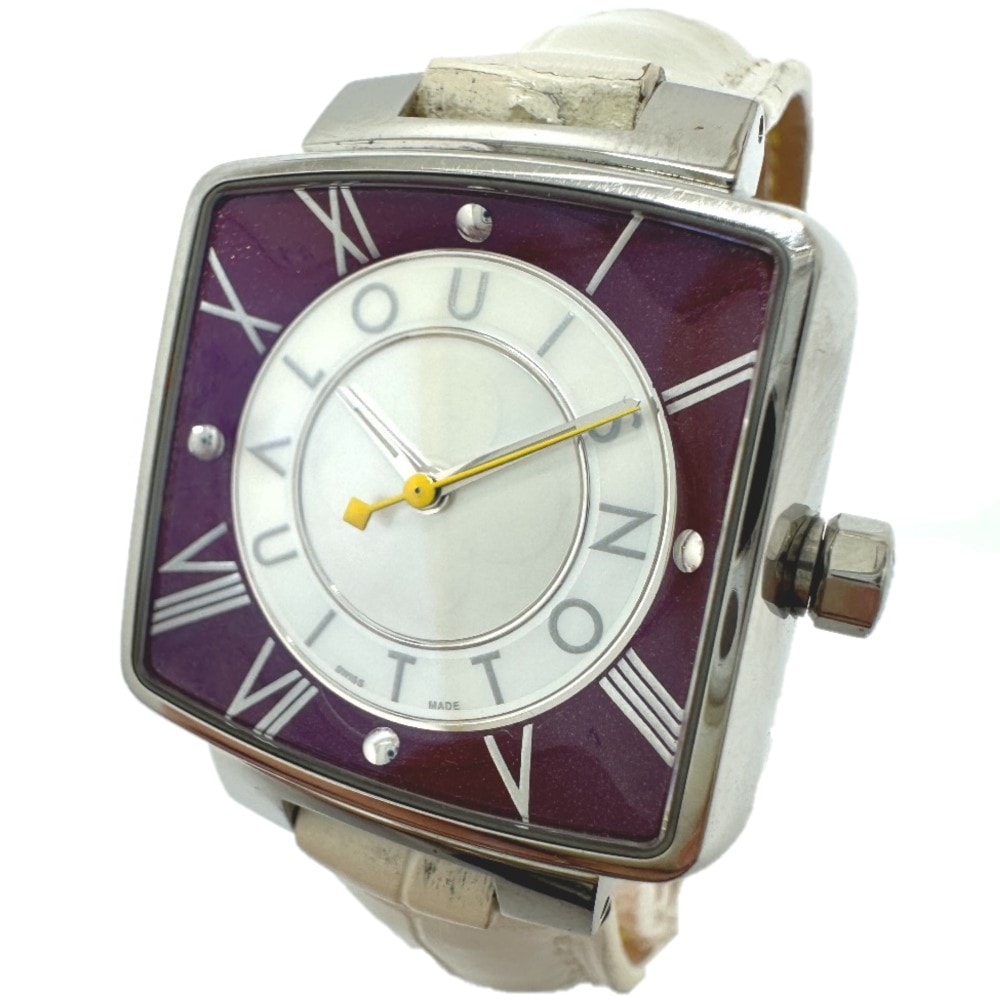 ルイヴィトン LOUIS VUITTON マジックスピーディ Q221J クオーツ 腕時計 SS シルバー