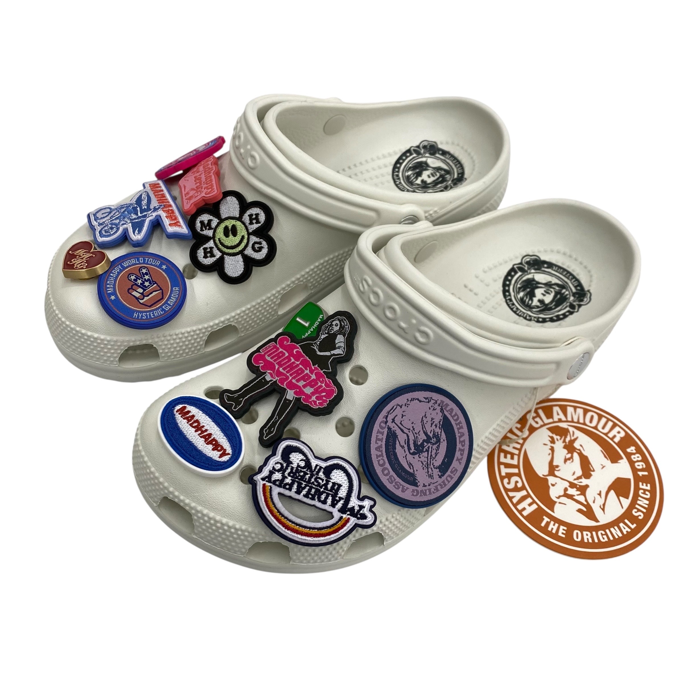 Madhappy x HYSTERIC GLAMOUR x Crocs Classic Clog "Almost White"