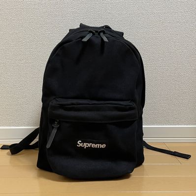 Supreme Canvas Backpack "Black"