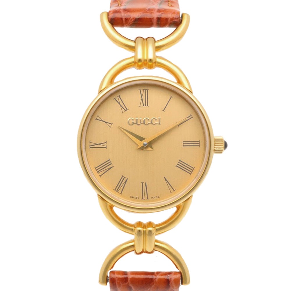 グッチ 腕時計 時計 GP 6000.2.L クオーツ レディース 1年保証 GUCCI 中古