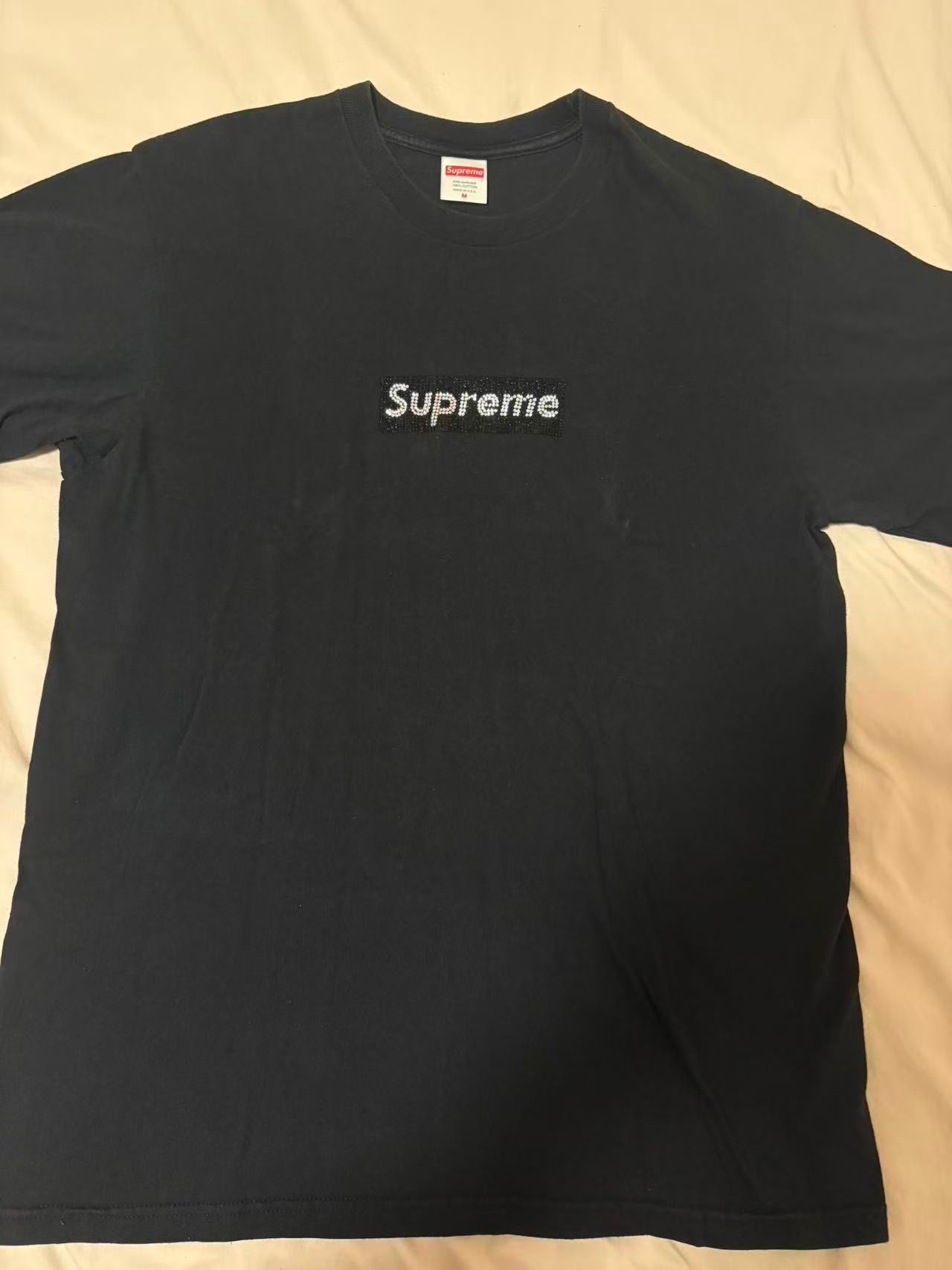 Supreme / Swarovski® Box Logo Tee 