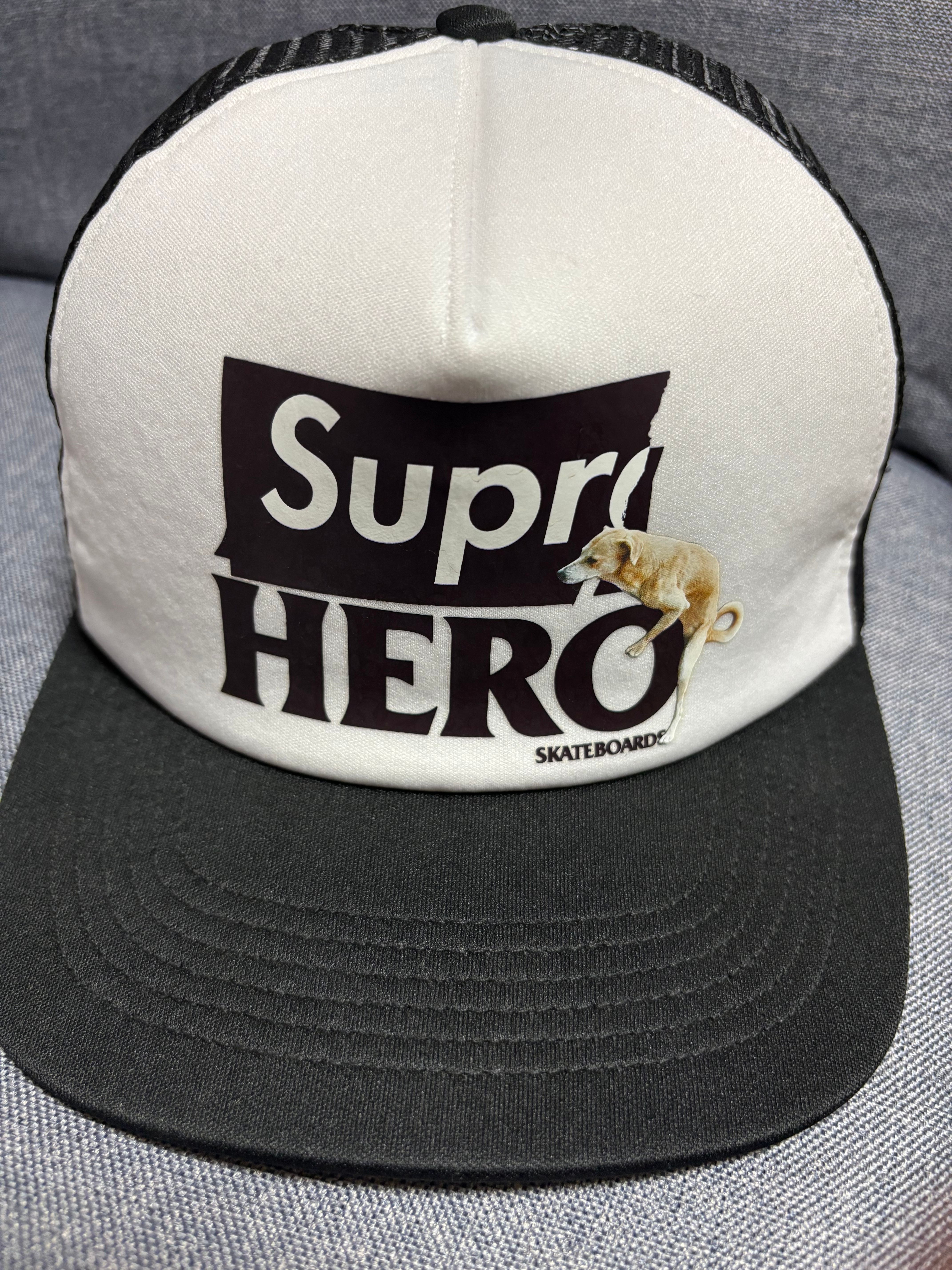 Supreme / ANTIHERO Mesh Back 5-Panel "Black"