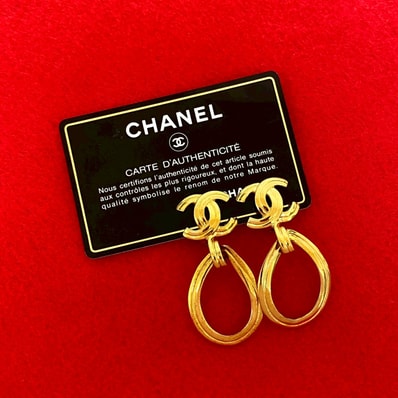 CHANEL シャネル ココマーク GP イヤリング ゴールド
59318