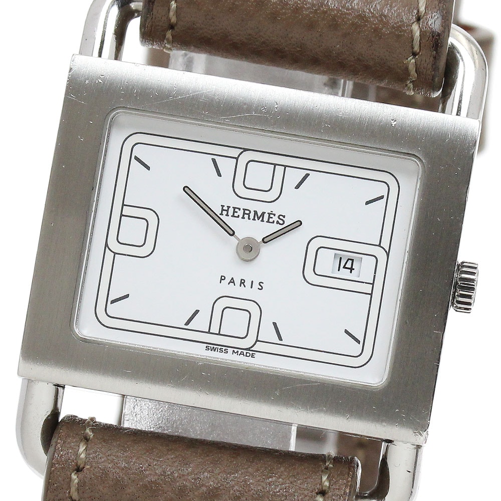 エルメス バレニア デイト  BA1.510 クォーツ レディース 【中古】
