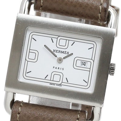 エルメス バレニア デイト BA1.510 クォーツ レディース 【中古】