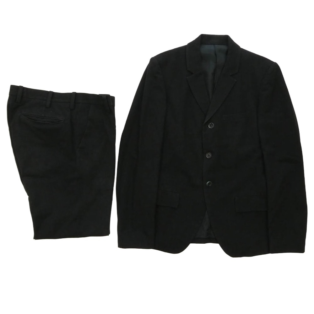 UNDERCOVER アンダーカバー セットアップ UNDERCOVERISM アンダーカバイズム 3B テーラードジャケット スラックス パンツ セットアップ ブラック系 1【中古】