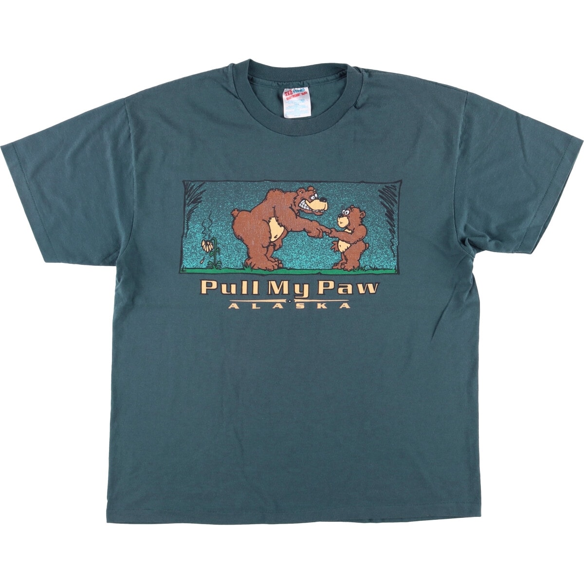 古着 90年代 ヘインズ Hanes HEAVYWEIGHT 50/50 プリントTシャツ メンズL相当 ヴィンテージ/eaa576479