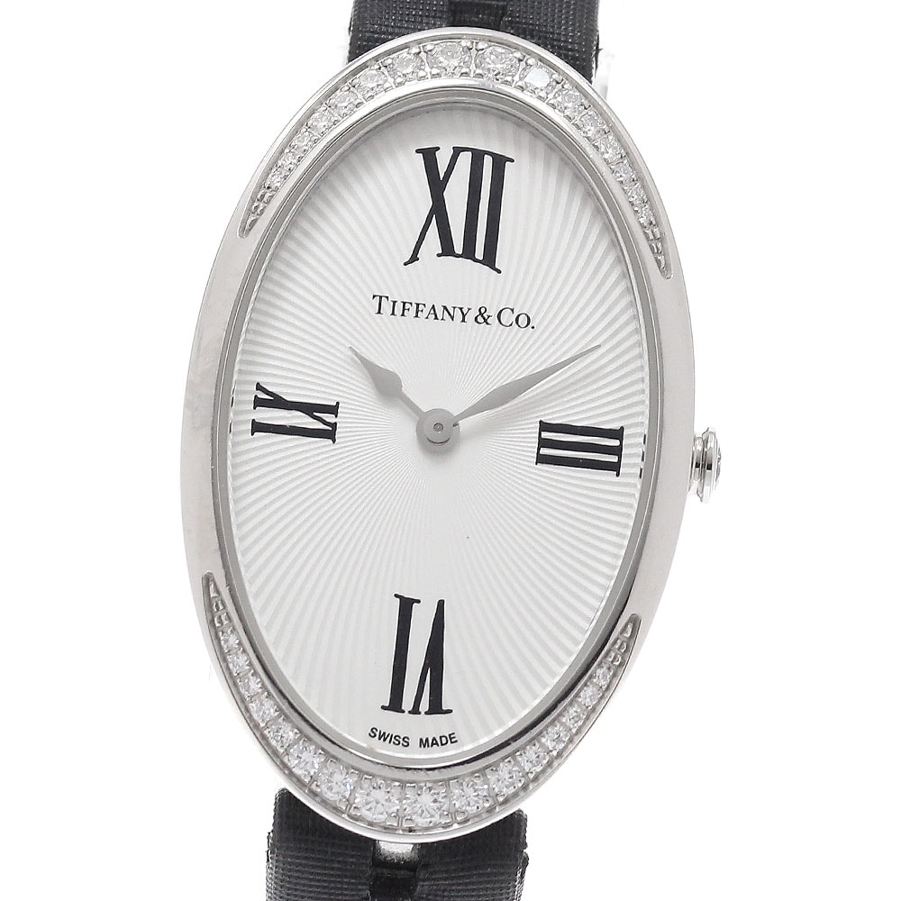 ティファニー カクテルウォッチ ダイヤベゼル  レディース 【中古】