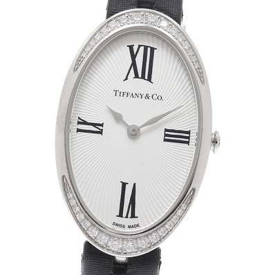 ティファニー カクテルウォッチ ダイヤベゼル レディース 【中古】