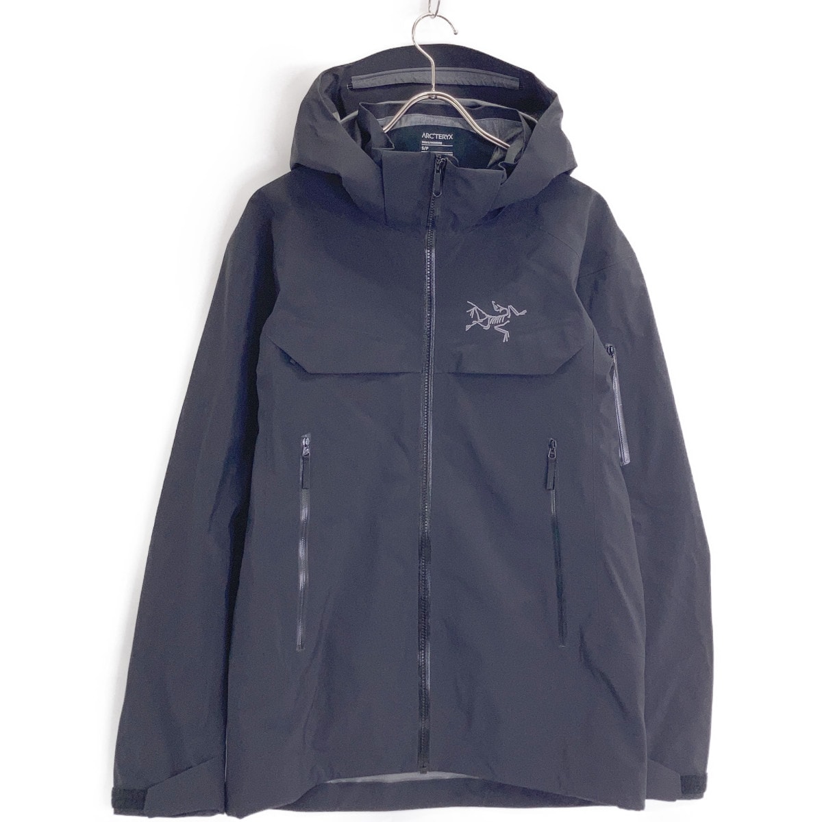 アークテリクス 23年製 X000007060 ブラック MACAI SHELL JACKET/マカイシェルジャケット S